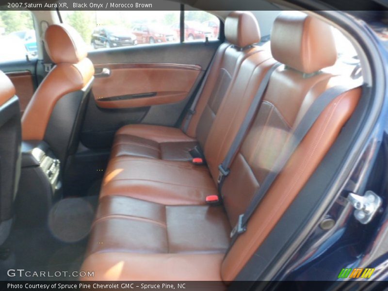Black Onyx / Morocco Brown 2007 Saturn Aura XR