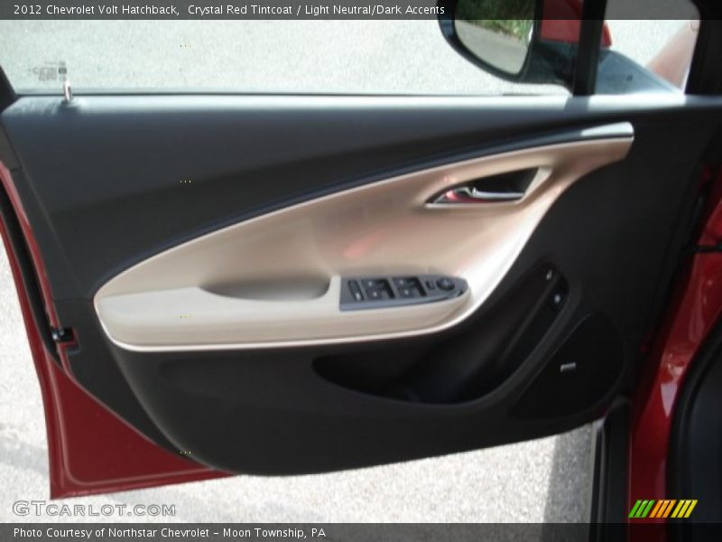Crystal Red Tintcoat / Light Neutral/Dark Accents 2012 Chevrolet Volt Hatchback