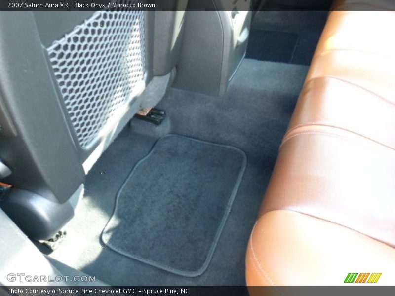 Black Onyx / Morocco Brown 2007 Saturn Aura XR