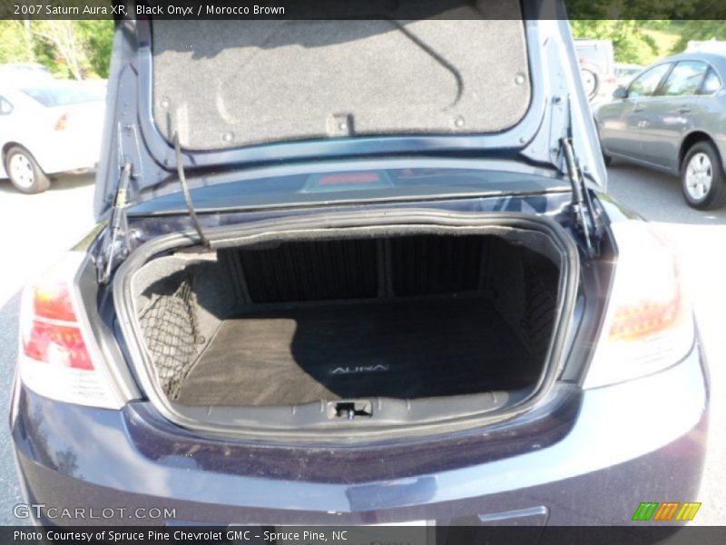 Black Onyx / Morocco Brown 2007 Saturn Aura XR