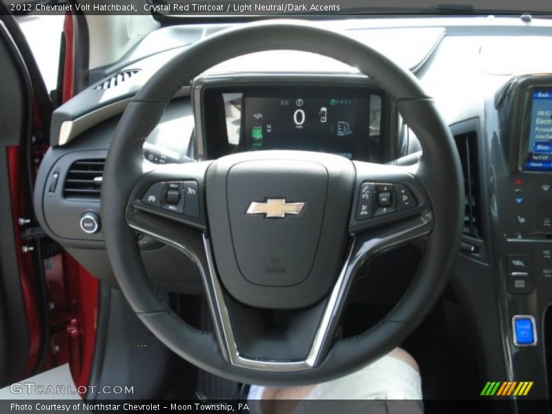 Crystal Red Tintcoat / Light Neutral/Dark Accents 2012 Chevrolet Volt Hatchback