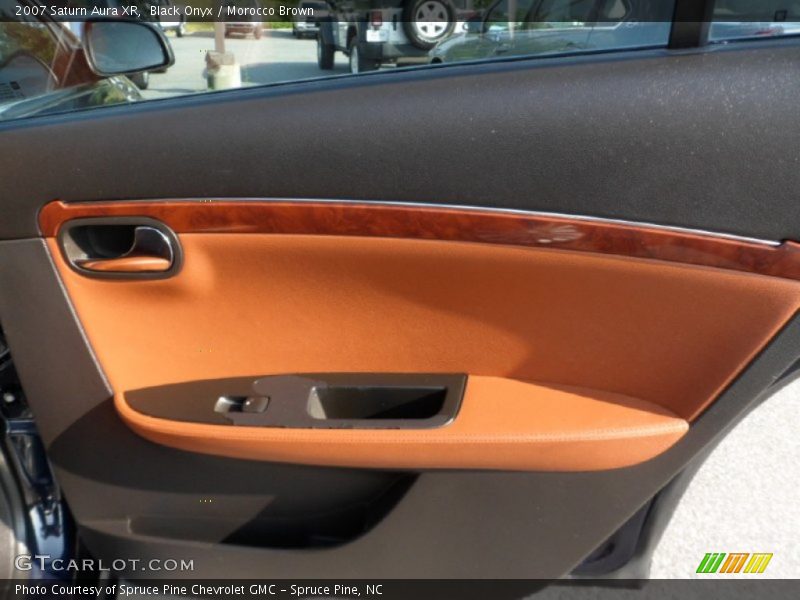 Black Onyx / Morocco Brown 2007 Saturn Aura XR