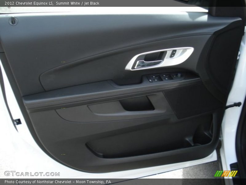 Summit White / Jet Black 2012 Chevrolet Equinox LS