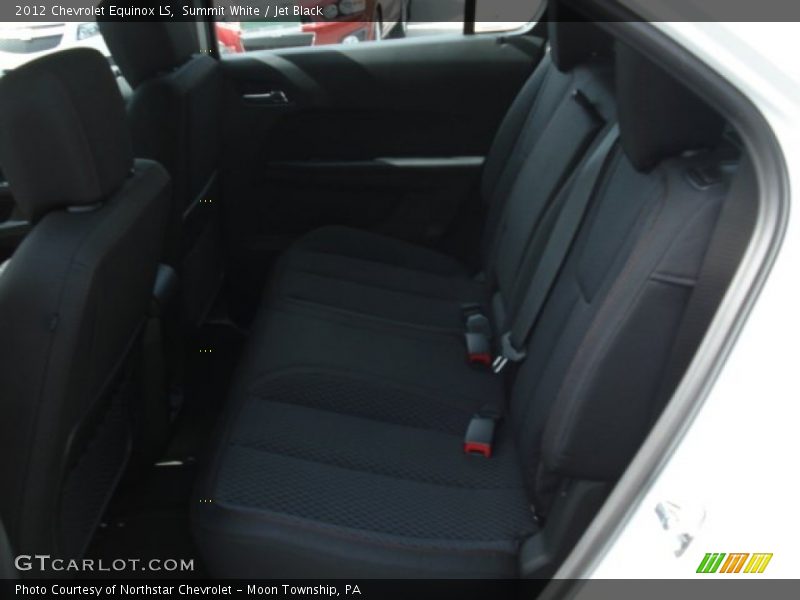 Summit White / Jet Black 2012 Chevrolet Equinox LS