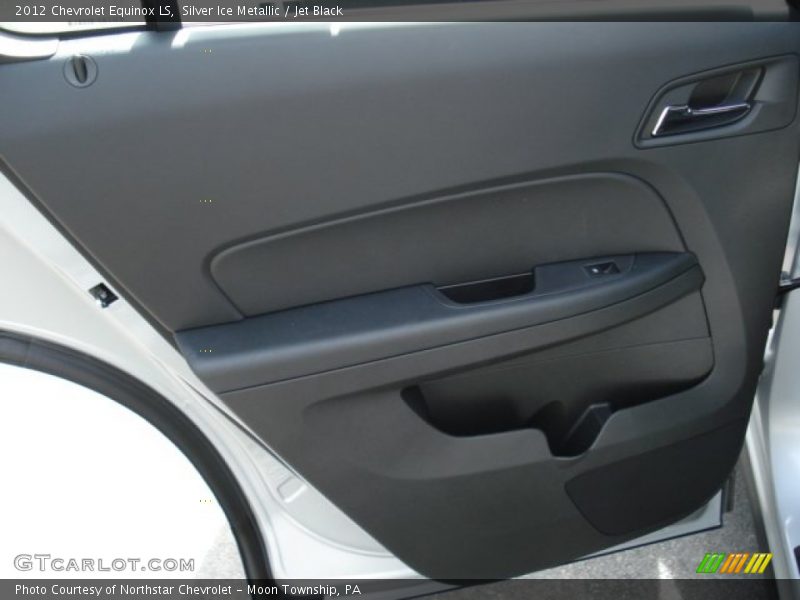 Silver Ice Metallic / Jet Black 2012 Chevrolet Equinox LS
