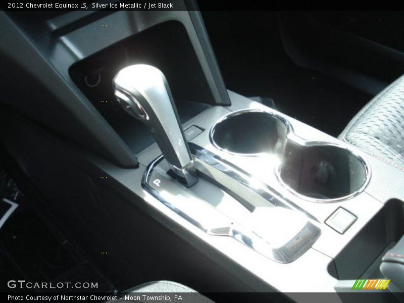 Silver Ice Metallic / Jet Black 2012 Chevrolet Equinox LS