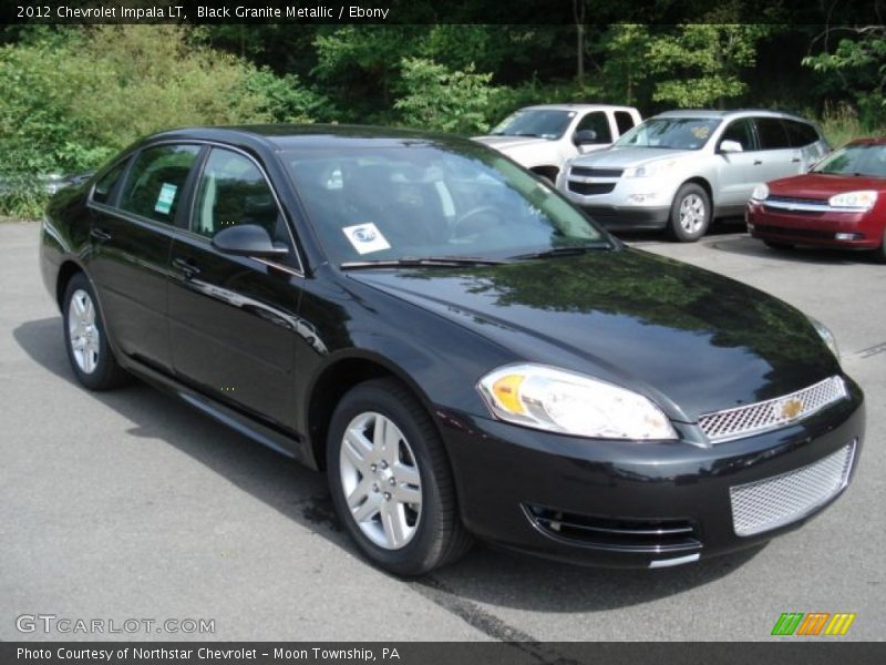 Black Granite Metallic / Ebony 2012 Chevrolet Impala LT