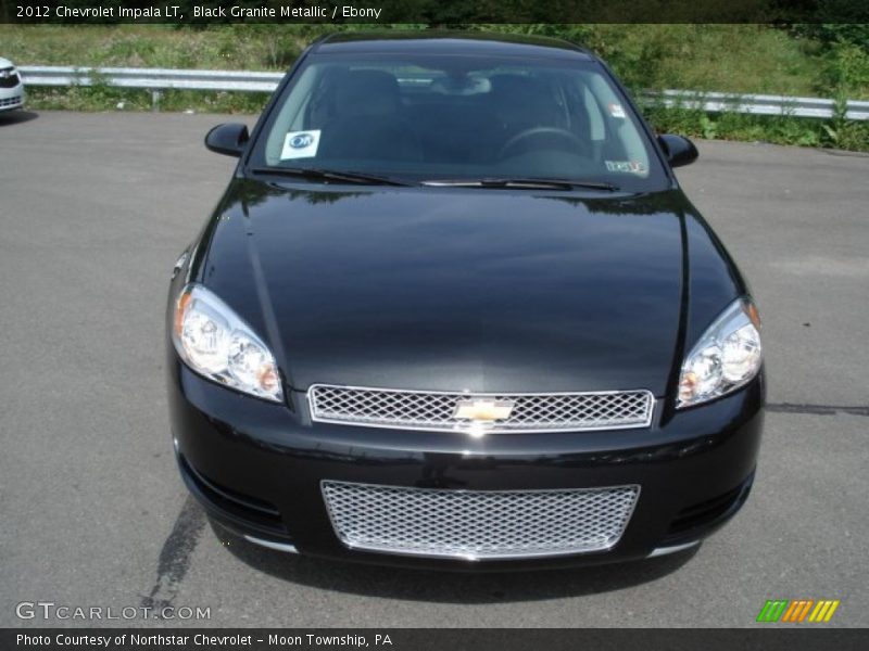 Black Granite Metallic / Ebony 2012 Chevrolet Impala LT