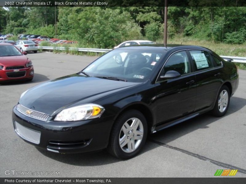 Black Granite Metallic / Ebony 2012 Chevrolet Impala LT