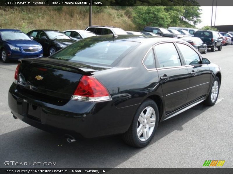 Black Granite Metallic / Ebony 2012 Chevrolet Impala LT