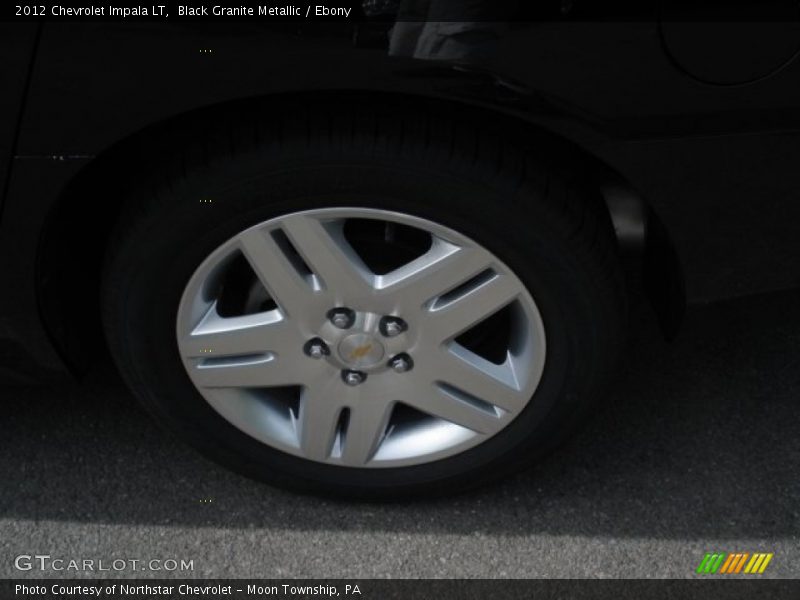 Black Granite Metallic / Ebony 2012 Chevrolet Impala LT