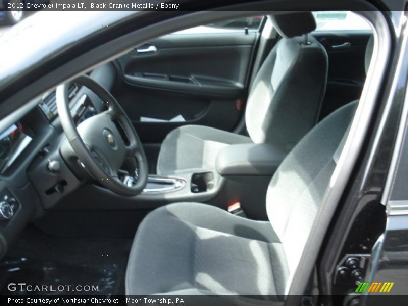 Black Granite Metallic / Ebony 2012 Chevrolet Impala LT