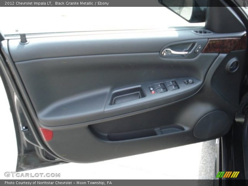 Black Granite Metallic / Ebony 2012 Chevrolet Impala LT