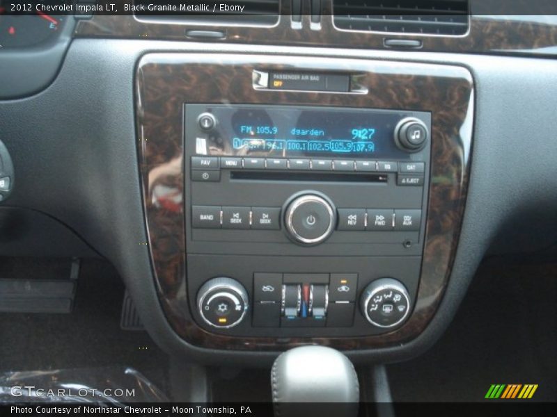 Black Granite Metallic / Ebony 2012 Chevrolet Impala LT