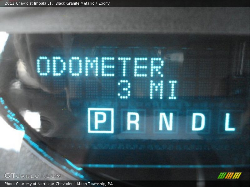 Black Granite Metallic / Ebony 2012 Chevrolet Impala LT