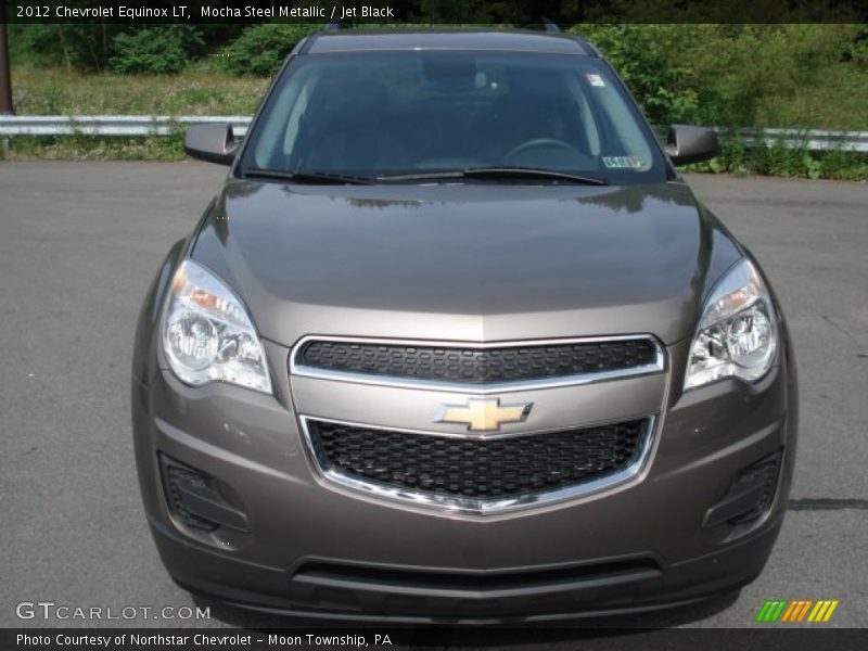Mocha Steel Metallic / Jet Black 2012 Chevrolet Equinox LT