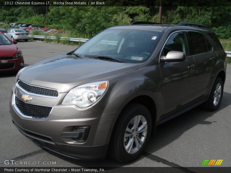 Mocha Steel Metallic / Jet Black 2012 Chevrolet Equinox LT