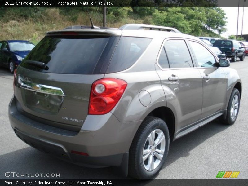 Mocha Steel Metallic / Jet Black 2012 Chevrolet Equinox LT
