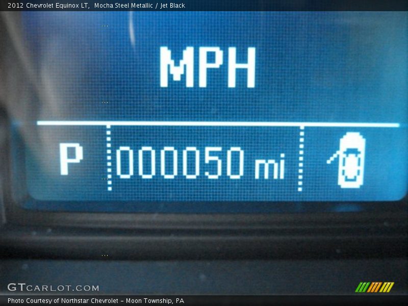 Mocha Steel Metallic / Jet Black 2012 Chevrolet Equinox LT