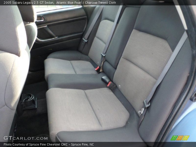 Atlantic Blue Pearl / Charcoal Tweed Cloth 2005 Subaru Legacy 2.5 GT Sedan