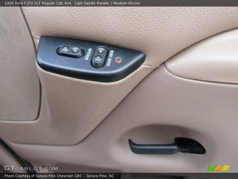Light Saddle Metallic / Medium Mocha 1996 Ford F150 XLT Regular Cab 4x4