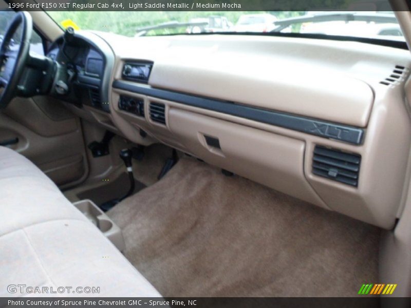 Dashboard of 1996 F150 XLT Regular Cab 4x4