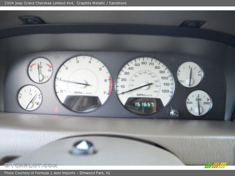  2004 Grand Cherokee Limited 4x4 Limited 4x4 Gauges