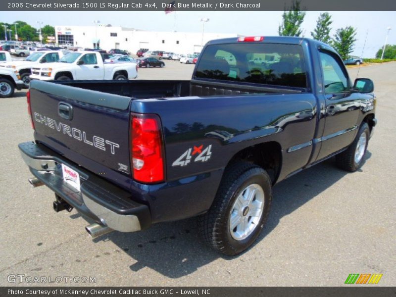 Dark Blue Metallic / Dark Charcoal 2006 Chevrolet Silverado 1500 LS Regular Cab 4x4