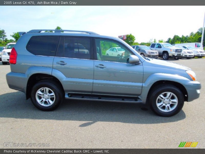 Ash Blue Mica / Dark Gray 2005 Lexus GX 470