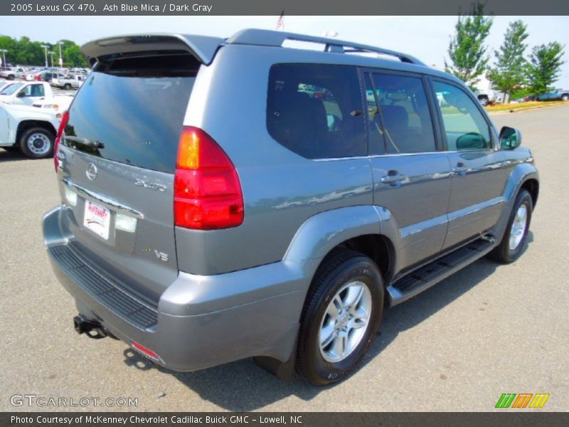 Ash Blue Mica / Dark Gray 2005 Lexus GX 470