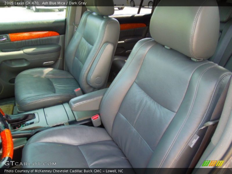 Ash Blue Mica / Dark Gray 2005 Lexus GX 470