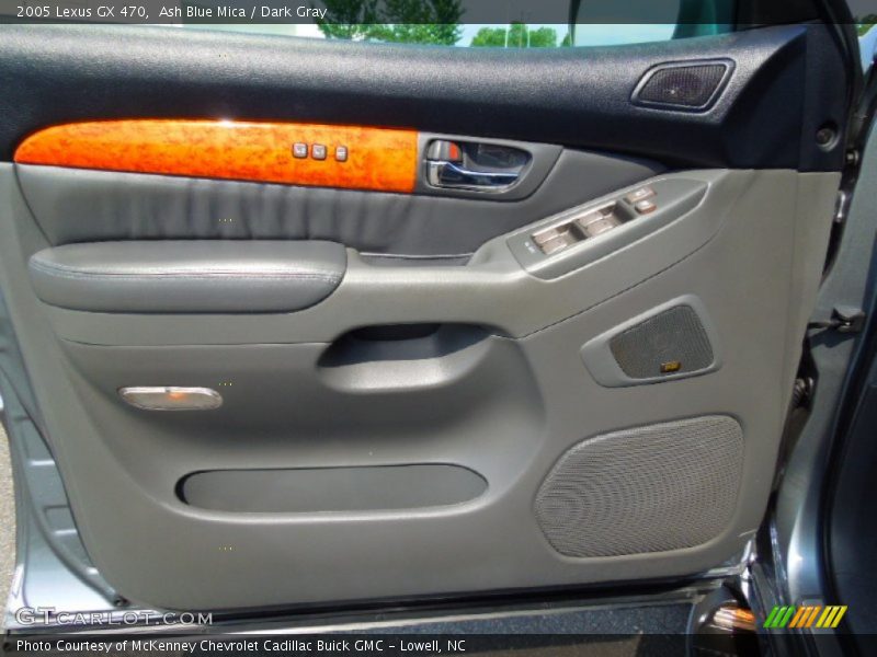 Ash Blue Mica / Dark Gray 2005 Lexus GX 470