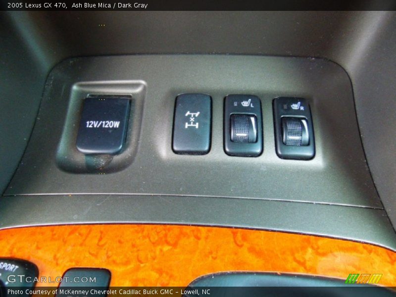 Ash Blue Mica / Dark Gray 2005 Lexus GX 470