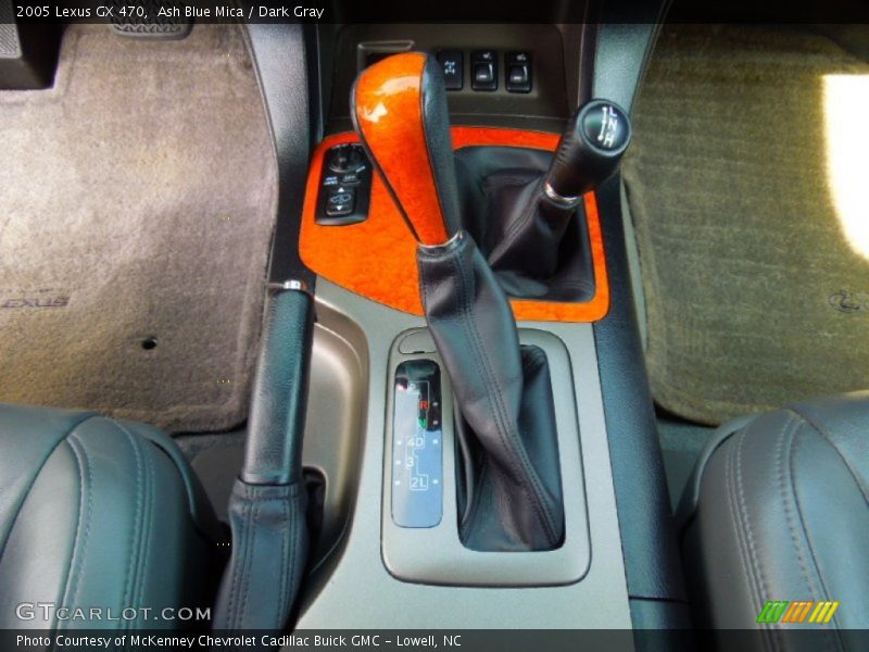 Ash Blue Mica / Dark Gray 2005 Lexus GX 470