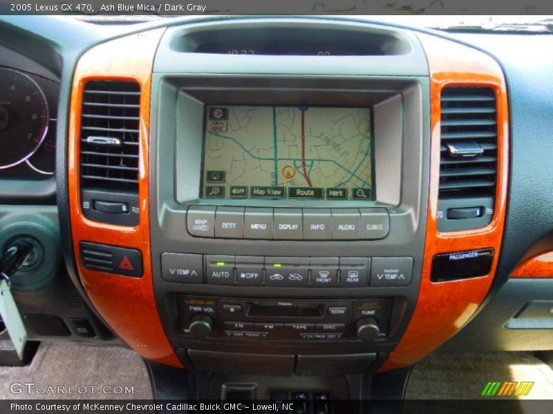 Ash Blue Mica / Dark Gray 2005 Lexus GX 470