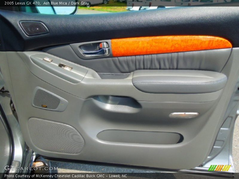 Ash Blue Mica / Dark Gray 2005 Lexus GX 470