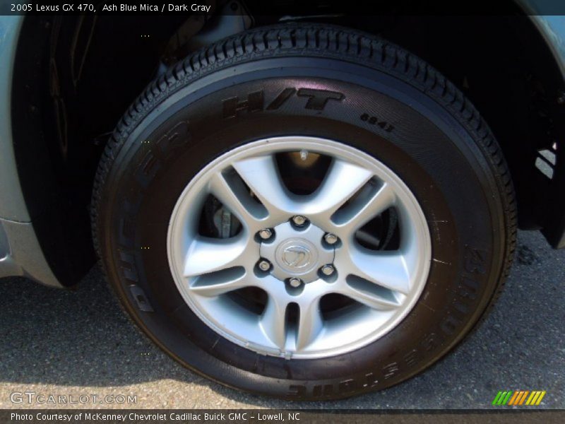 Ash Blue Mica / Dark Gray 2005 Lexus GX 470