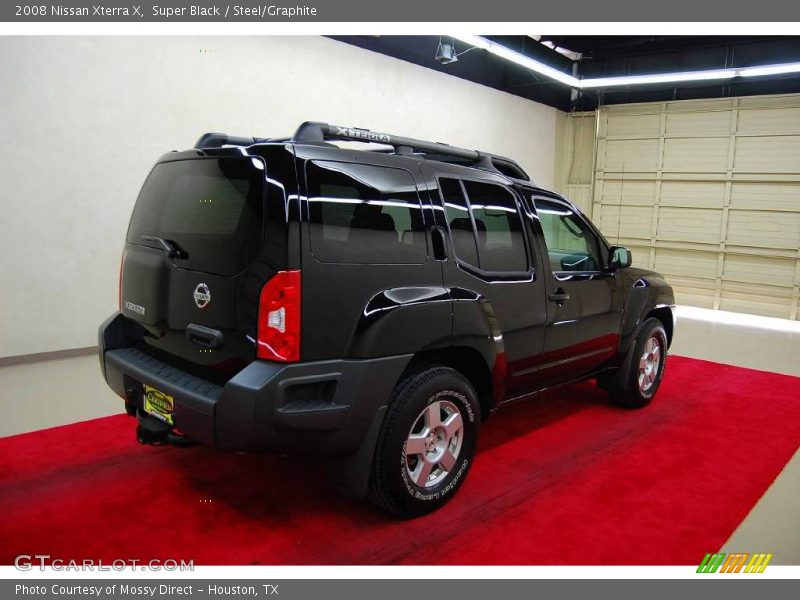 Super Black / Steel/Graphite 2008 Nissan Xterra X