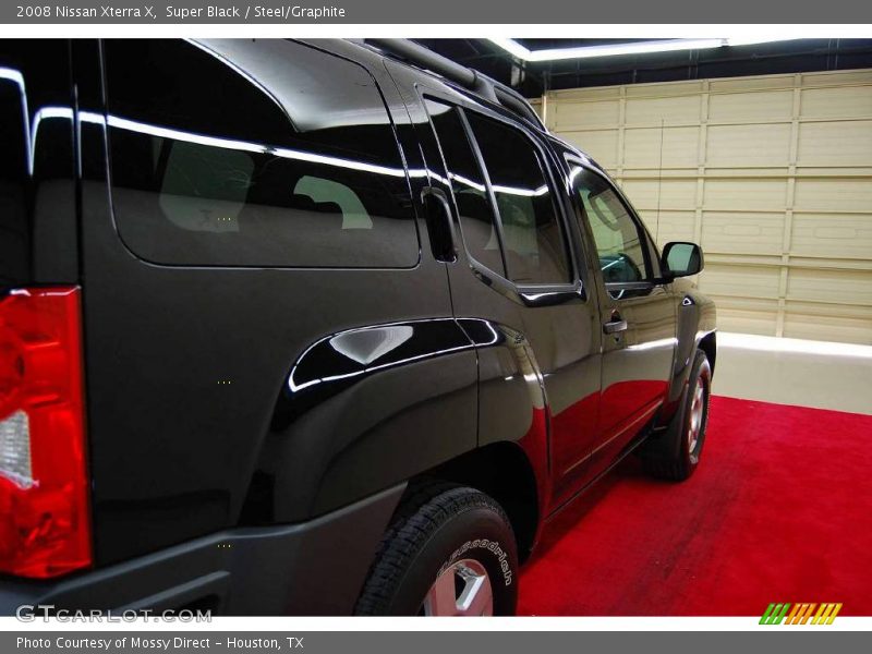 Super Black / Steel/Graphite 2008 Nissan Xterra X