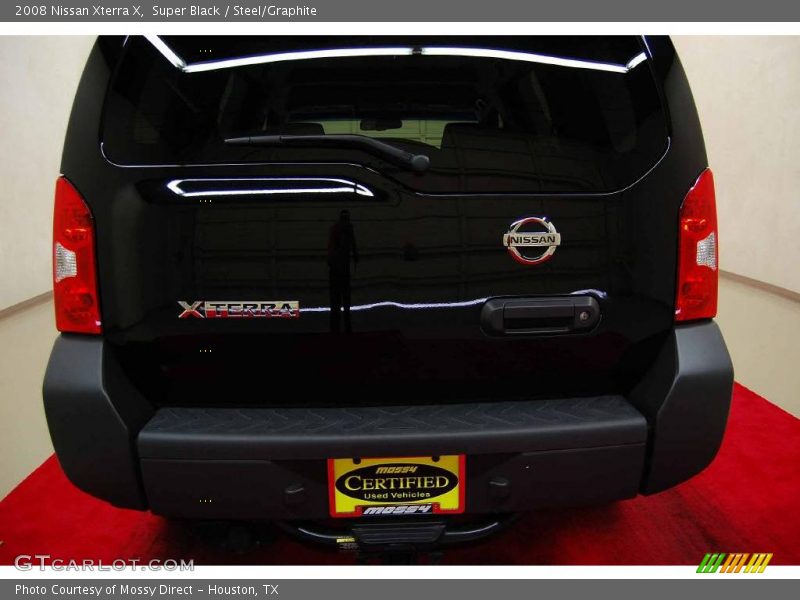 Super Black / Steel/Graphite 2008 Nissan Xterra X