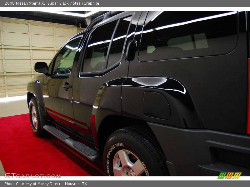 Super Black / Steel/Graphite 2008 Nissan Xterra X