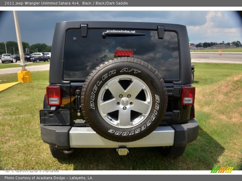 Black / Black/Dark Saddle 2011 Jeep Wrangler Unlimited Sahara 4x4