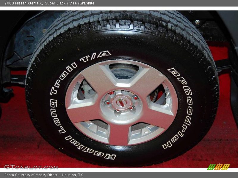 Super Black / Steel/Graphite 2008 Nissan Xterra X