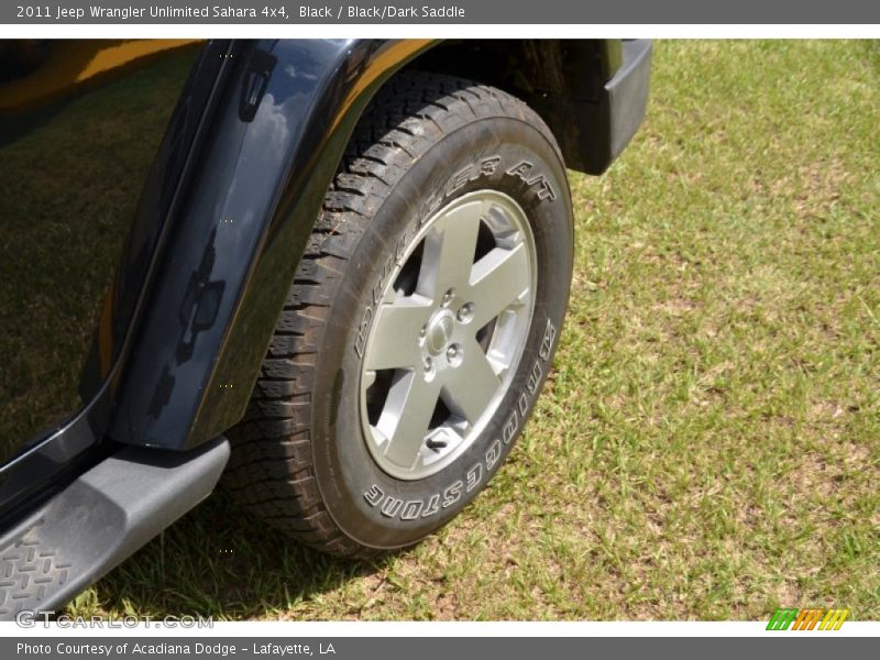 Black / Black/Dark Saddle 2011 Jeep Wrangler Unlimited Sahara 4x4