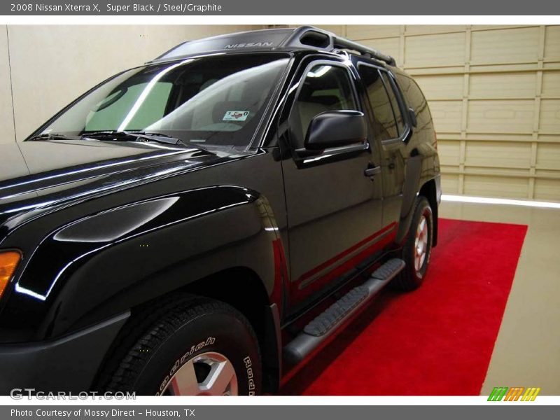 Super Black / Steel/Graphite 2008 Nissan Xterra X
