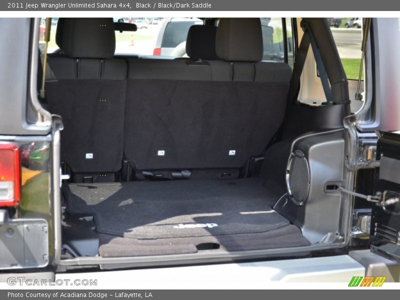 Black / Black/Dark Saddle 2011 Jeep Wrangler Unlimited Sahara 4x4