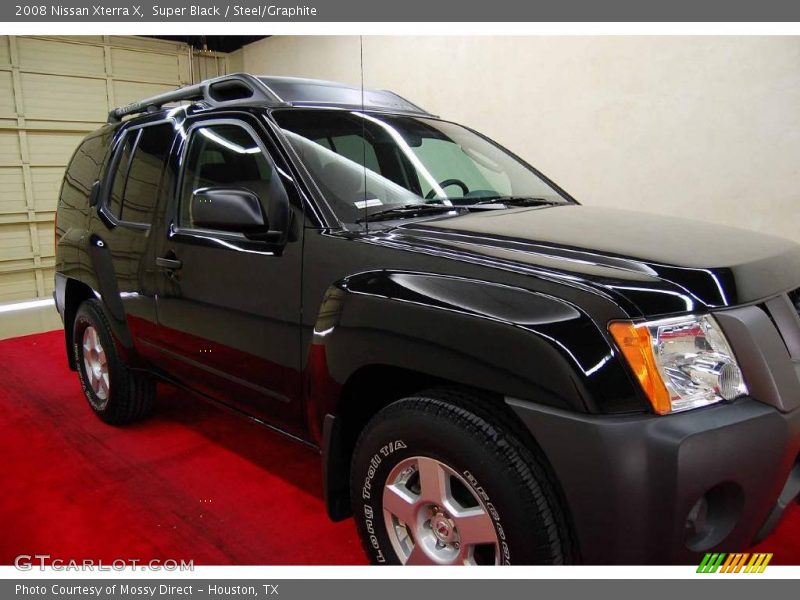 Super Black / Steel/Graphite 2008 Nissan Xterra X
