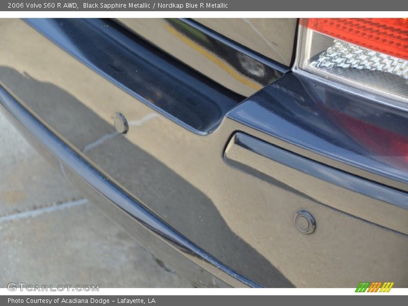 Black Sapphire Metallic / Nordkap Blue R Metallic 2006 Volvo S60 R AWD
