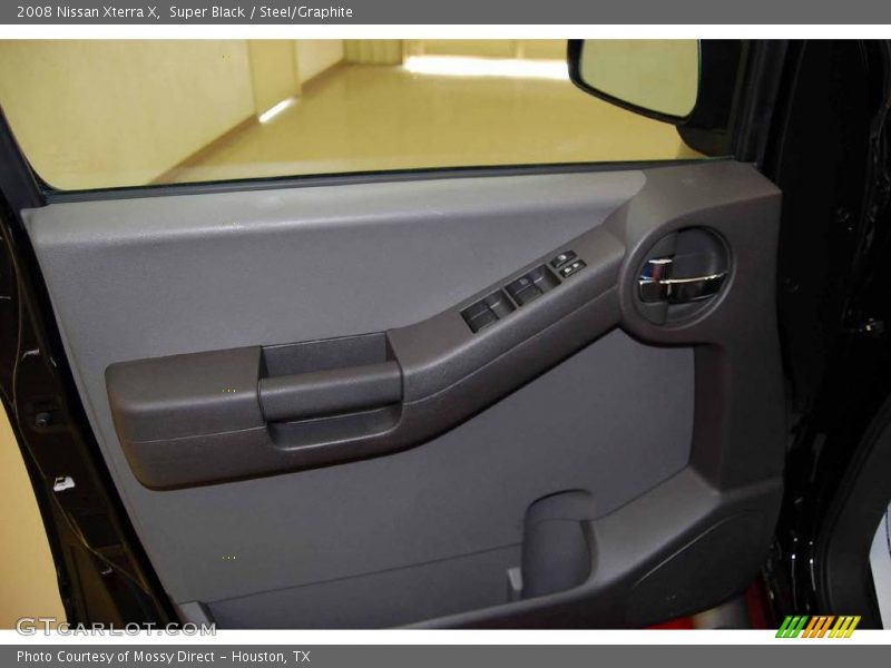 Super Black / Steel/Graphite 2008 Nissan Xterra X