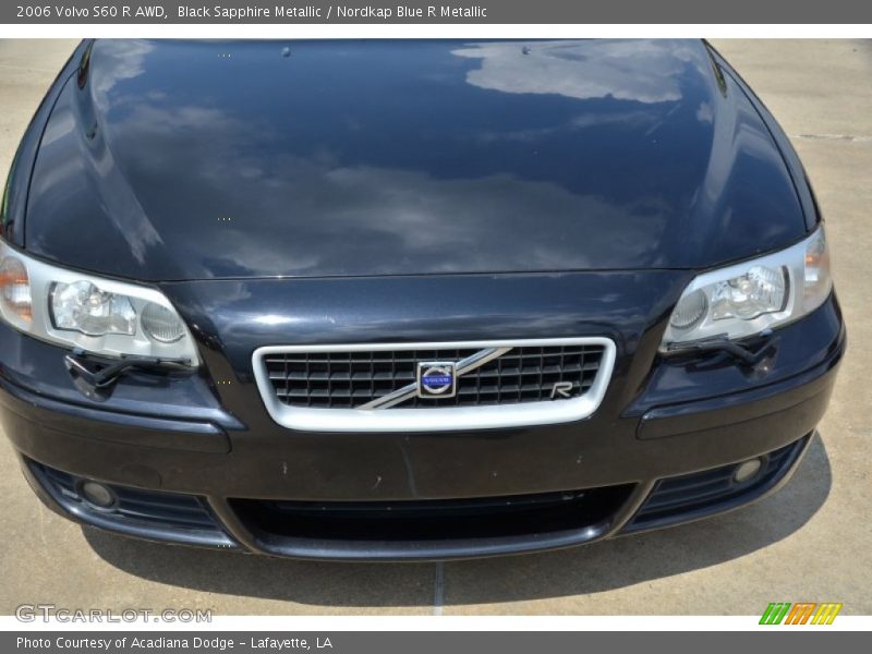Black Sapphire Metallic / Nordkap Blue R Metallic 2006 Volvo S60 R AWD